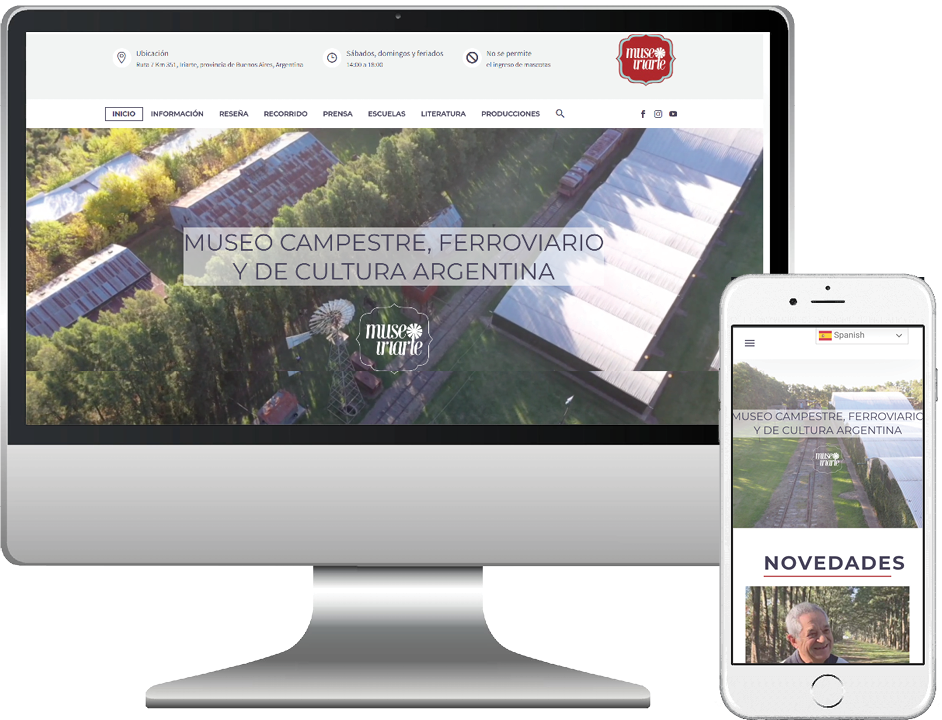 Museo Iriarte · marketing digital agencia Web Soluciones