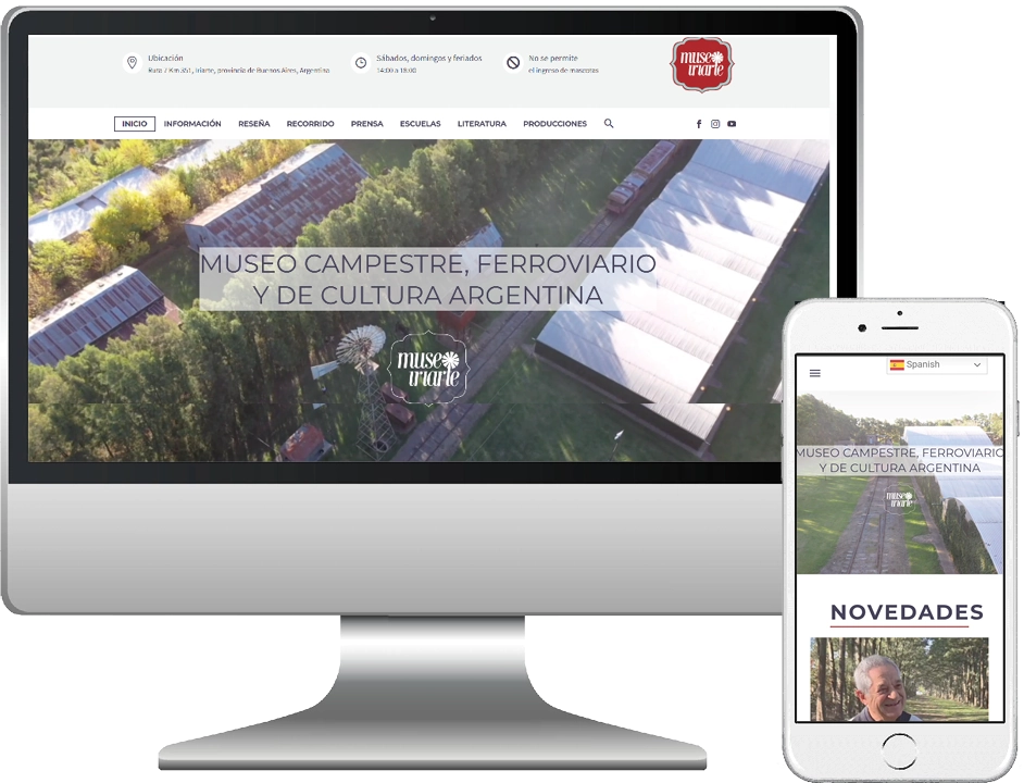 Museo Iriarte · marketing digital agencia Web Soluciones